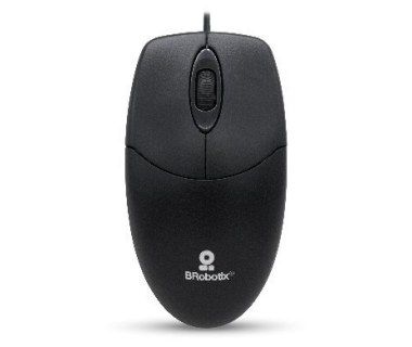 BRobotix Mouse Basico Negro USB