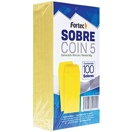 [Sobre Coin C/100] Fortec Sobre Coin C/100