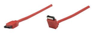 [305808] Manhattan Cable SATA Macho - SATA Macho 50cm, Rojo