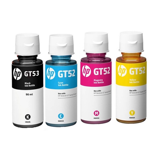 Hp Tinta Botella Original GT53 Y GT52