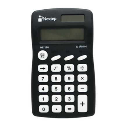 [Calculadora Bolsillo] Nextep Calculadora 12 Dígitos De Bolsillo